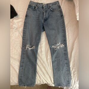 AGOLDE ripped jeans